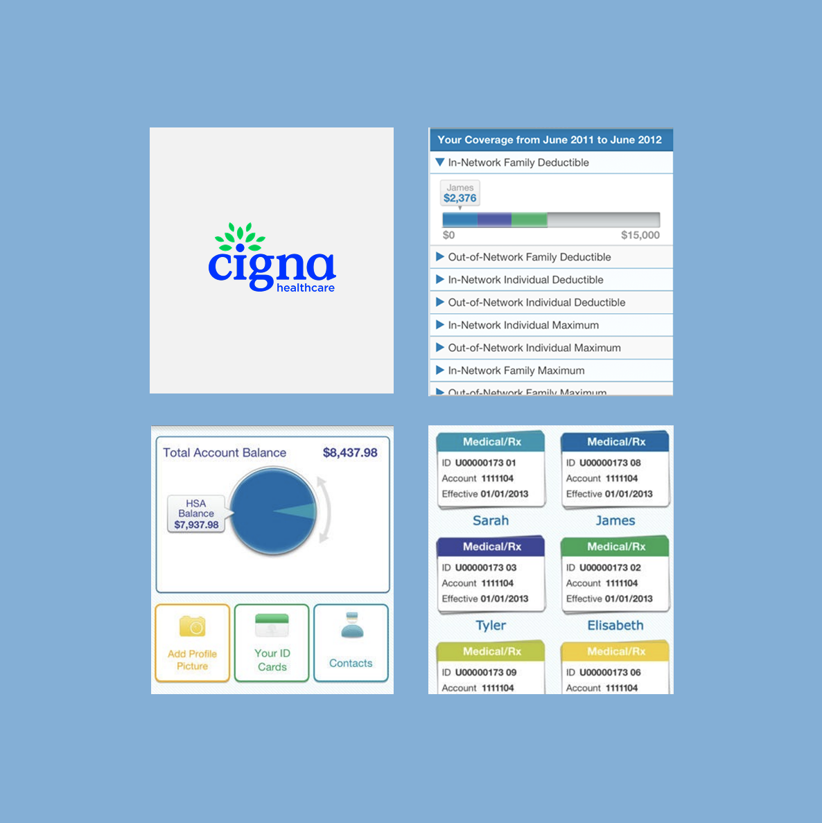 Cigna Insurance Mobile Wallet.