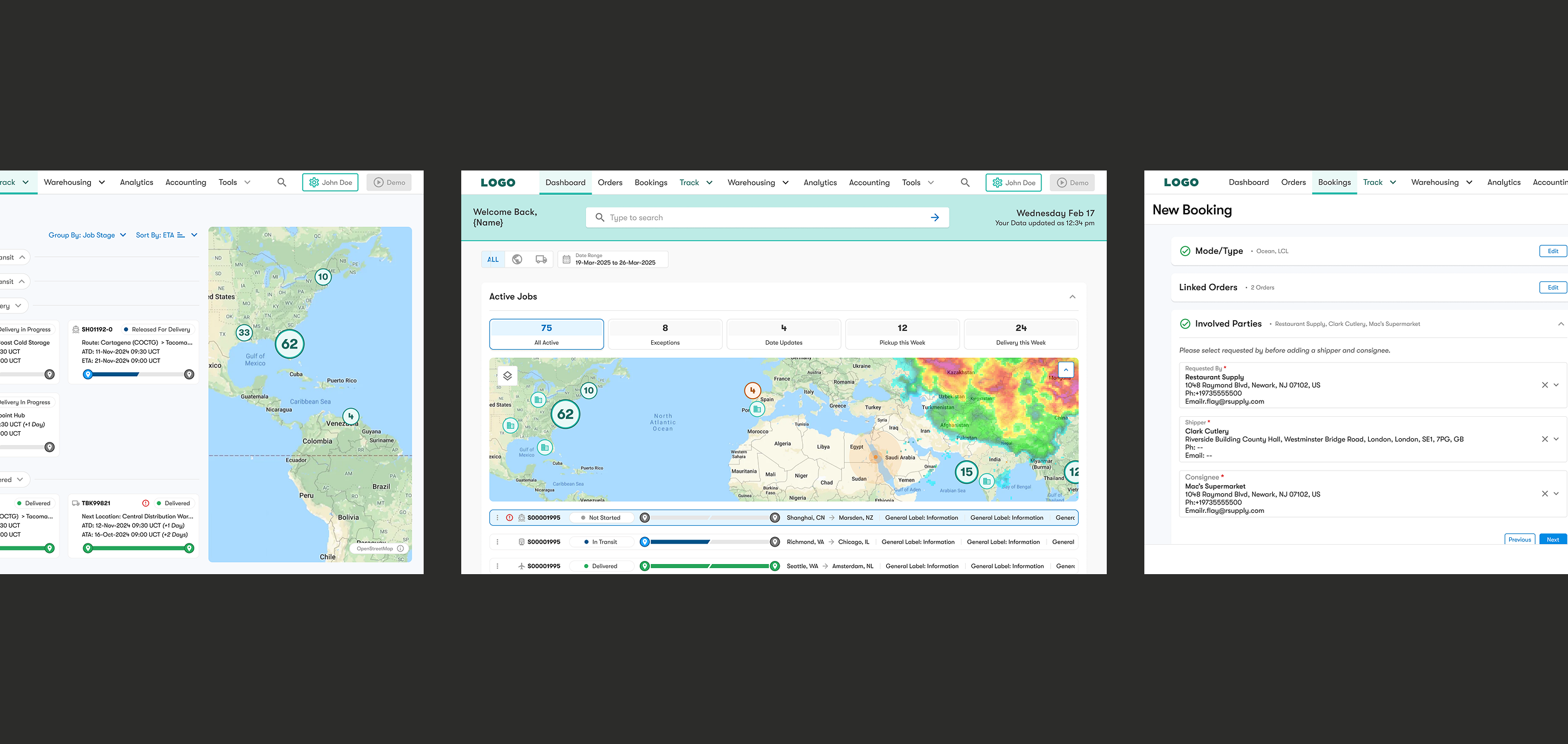 Logixboard Customer Experience Portal.